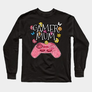 Mother's Day Gamer Mom Video Games Long Sleeve T-Shirt